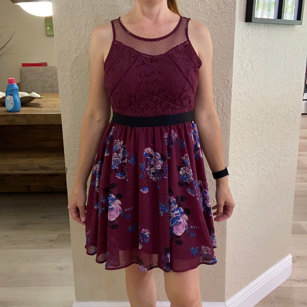 Laced Flower Dress